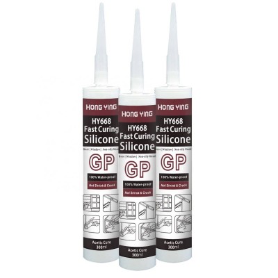 Price Acetic Multifunctional Gp Silicon Glue Adhesive Rtv Sealant Silicone For Window